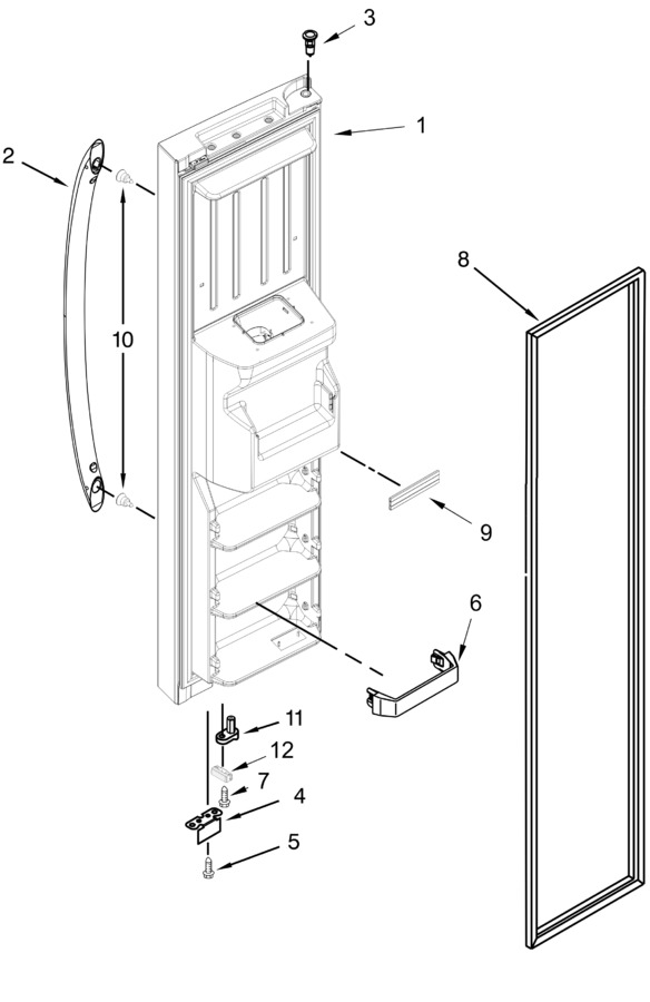 Diagram for WRS325SDHW01
