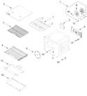 Diagram for Internal Oven Parts