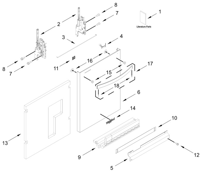 Diagram for WDT740SALZ4
