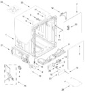 Diagram for Tub And Frame Parts