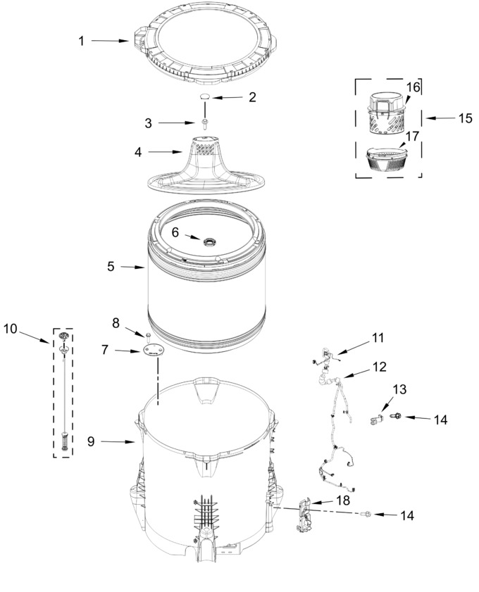 Diagram for MTW7200RW0