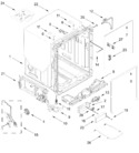 Diagram for Tub And Frame Parts