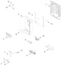 Diagram for Dispenser Front Parts