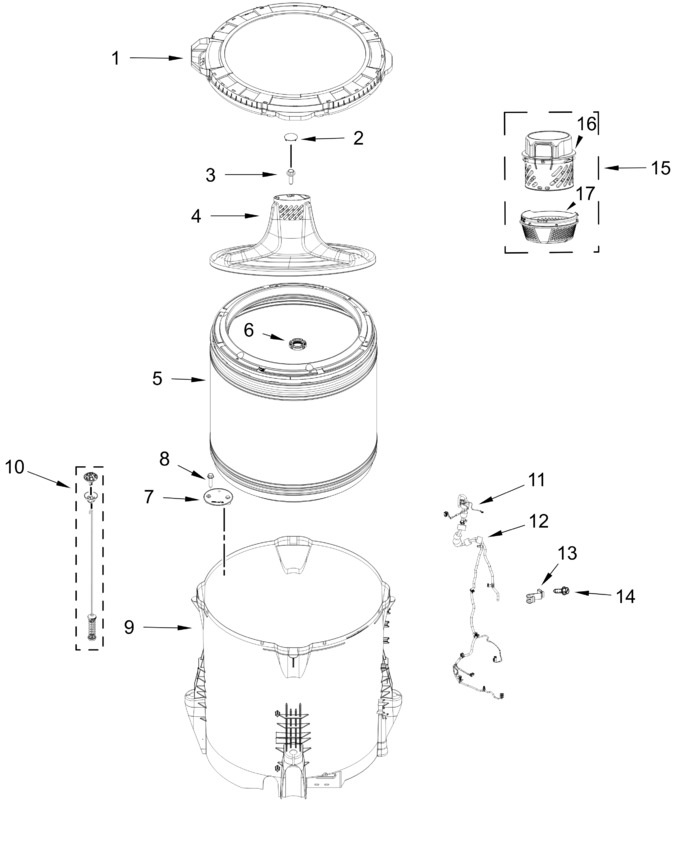 Diagram for MTW7200RW1