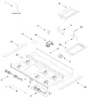Diagram for Burner Box And Grill Parts
