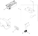 Diagram for Icemaker And Ice Container Parts