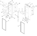Diagram for Refrigerator Door Parts