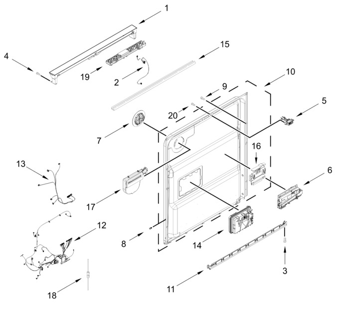 Diagram for WDTA50SAKV4