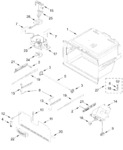 Diagram for Freezer Liner Parts