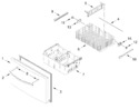 Diagram for Freezer Door Parts