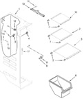 Diagram for Freezer Liner Parts