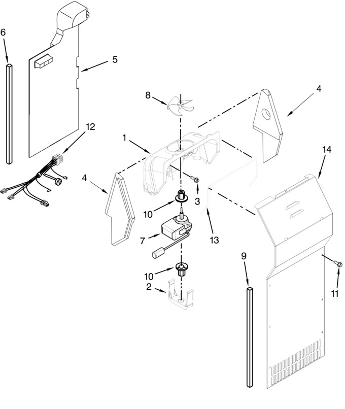 Diagram for WRS325SDHW01