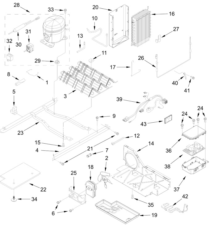 Diagram for WRS325SDHW01