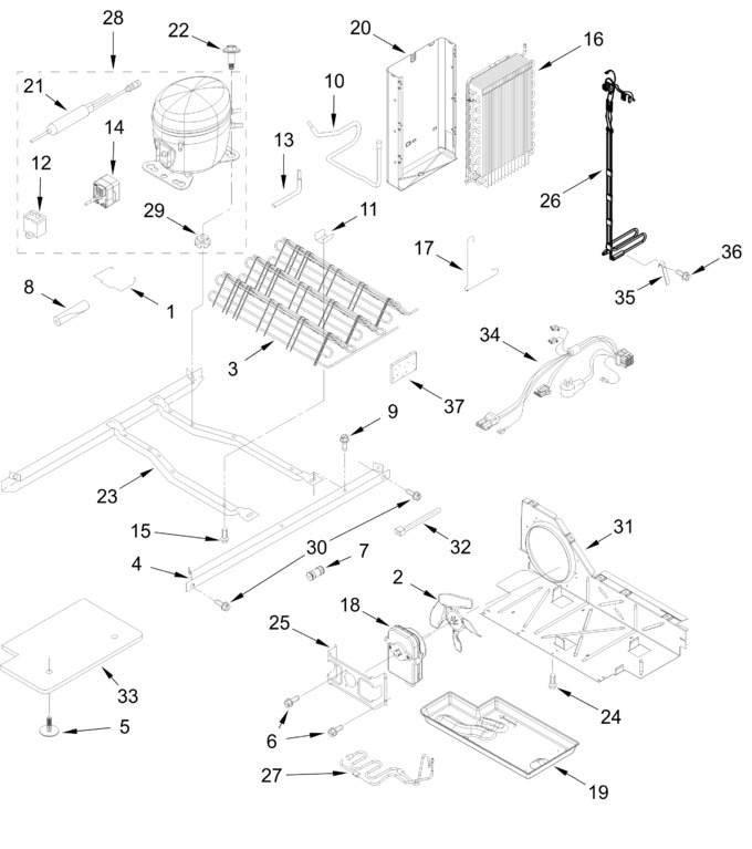 Diagram for ASI2575GRW08