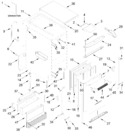 Diagram for Cabinet, Door And Liner Parts