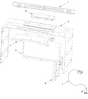 Diagram for Cabinet And Installation Parts