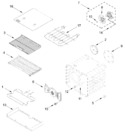 Diagram for Internal Oven Parts
