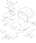 Diagram for Freezer Liner Parts
