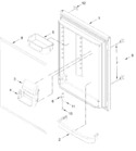 Diagram for Refrigerator Door Parts