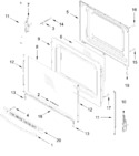 Diagram for Door Parts