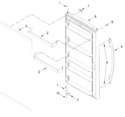 Diagram for Door Parts
