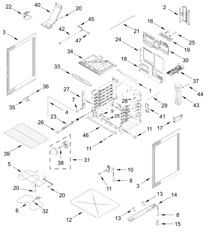 Diagram for YWSES3330TS0