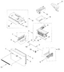 Diagram for Freezer Door Parts