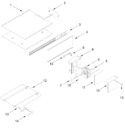 Diagram for Internal Warming Drawer Parts