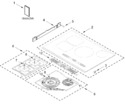 Diagram for Cooktop Parts
