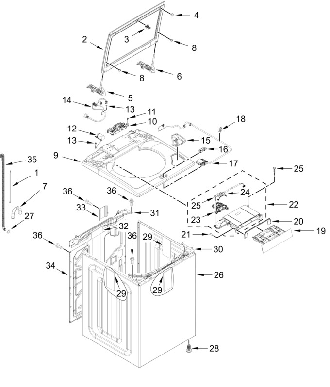 Diagram for ZWW5310RB1