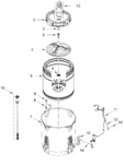 Diagram for Basket And Tub Parts