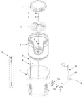Diagram for Basket And Tub Parts