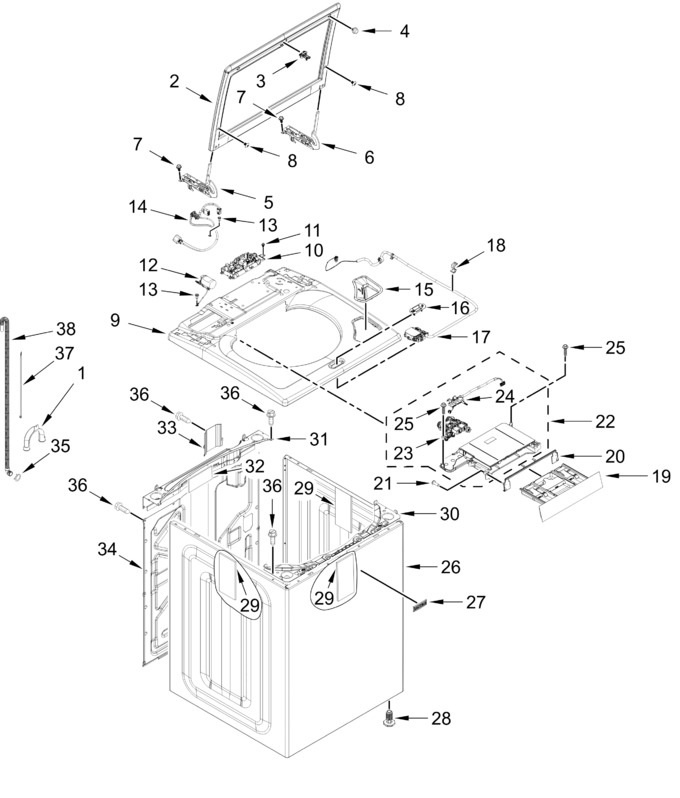 Diagram for MTW6205RR0