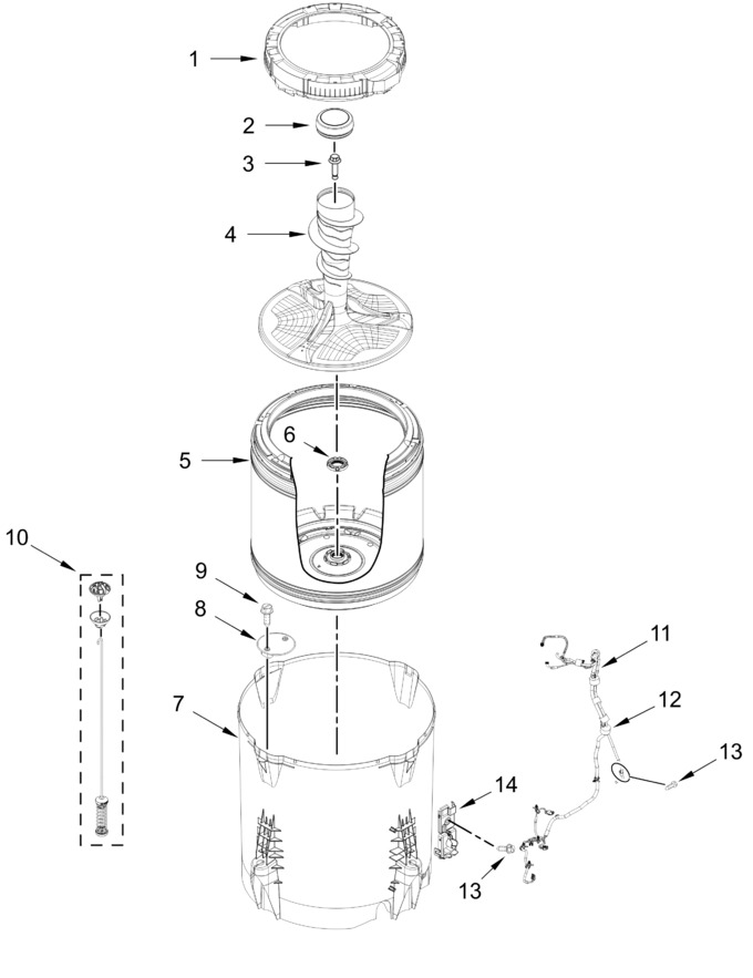 Diagram for MTW6205RR0