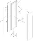 Diagram for Refrigerator Door Parts