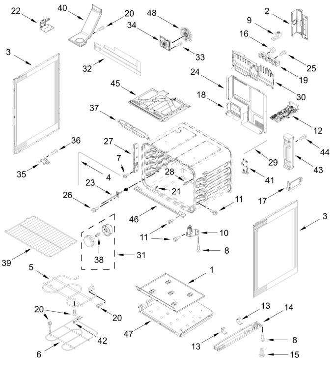 Diagram for WSES4530TB0