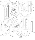 Diagram for Refrigerator Liner Parts