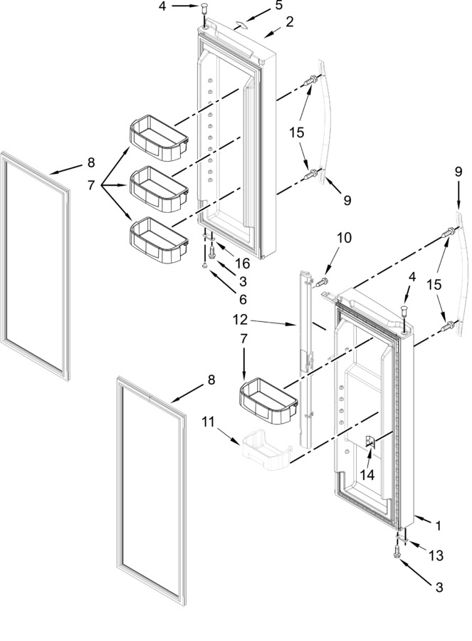 Diagram for WRF560SFHW06