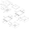 Diagram for Refrigerator Shelf Parts