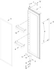 Diagram for Refrigerator Door Parts