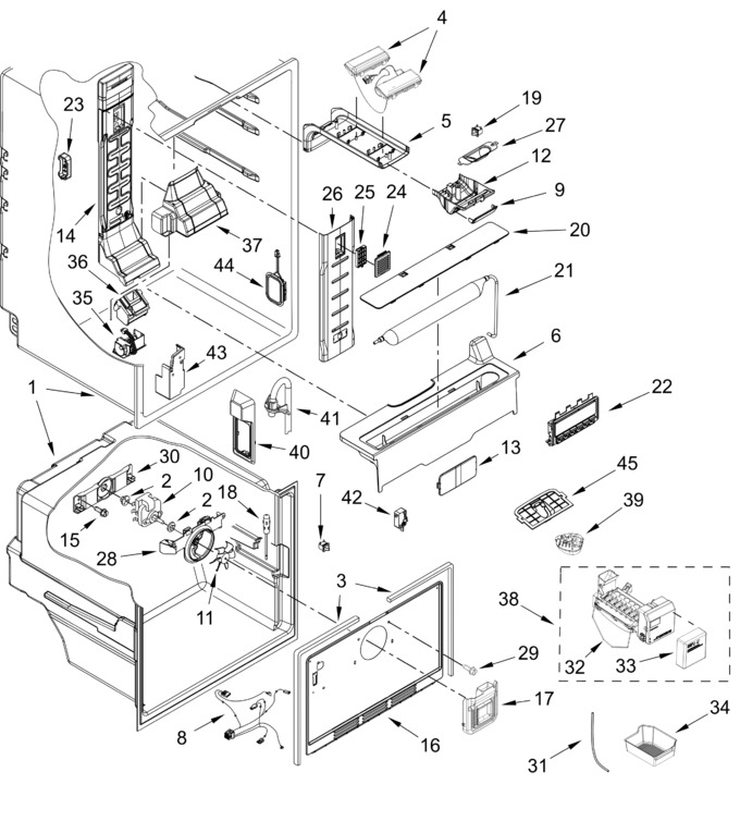 Diagram for KRFF300ESS07
