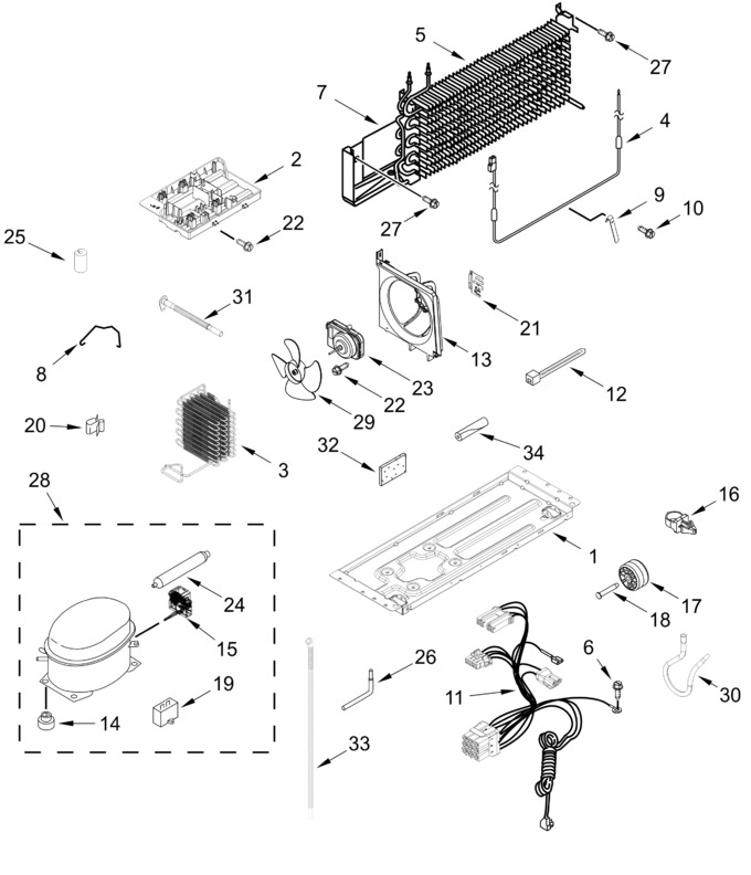 Diagram for WRT148FZDB08