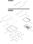 Diagram for Shelf Parts