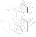 Diagram for Door Parts