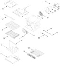 Diagram for Internal Oven Parts