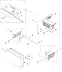 Diagram for Freezer Door Parts