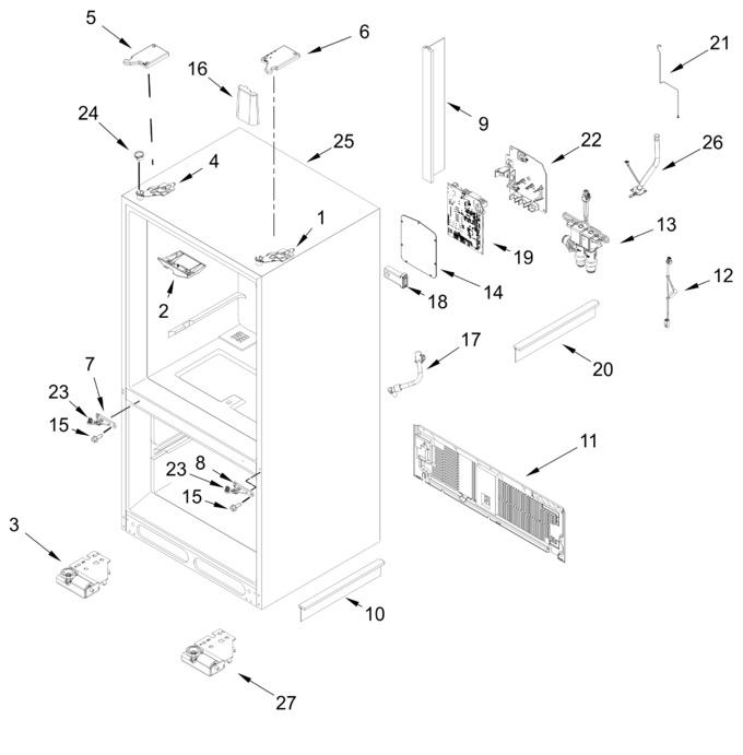 Diagram for WRFC3036RW01