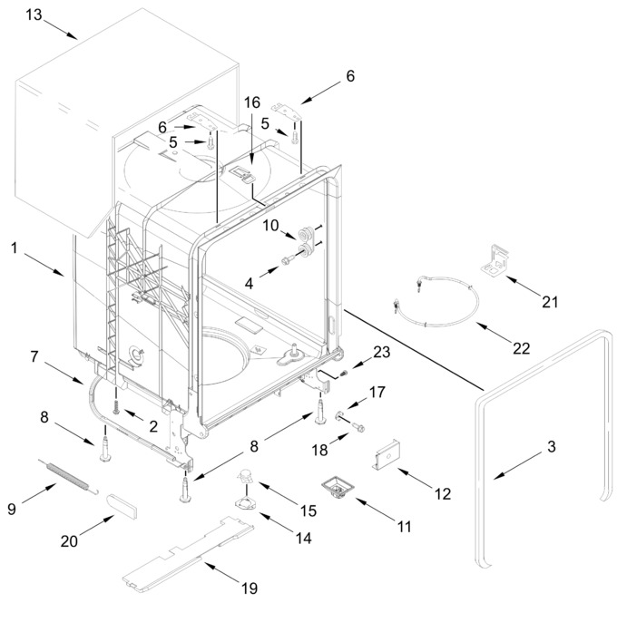 Diagram for CDBW4400SW0