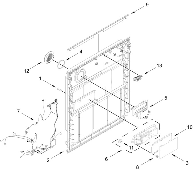 Diagram for GDBWH252SW0