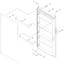 Diagram for Door Parts